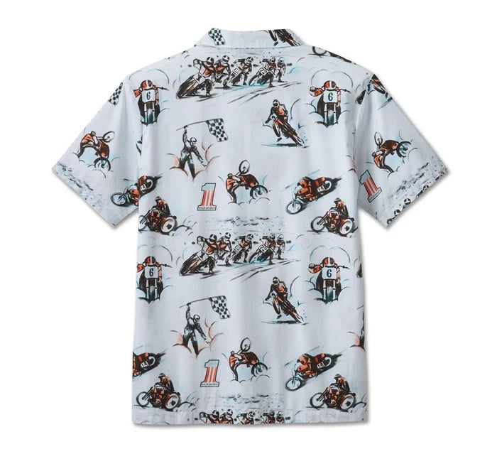 HARLEY DAVIDSON Camicia con stampa Aloha Twisty da uomo