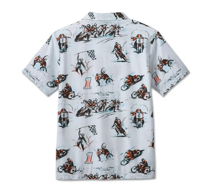 HARLEY DAVIDSON Camicia con stampa Aloha Twisty da uomo