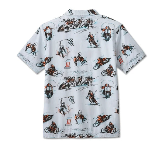 HARLEY DAVIDSON Camicia con stampa Aloha Twisty da uomo