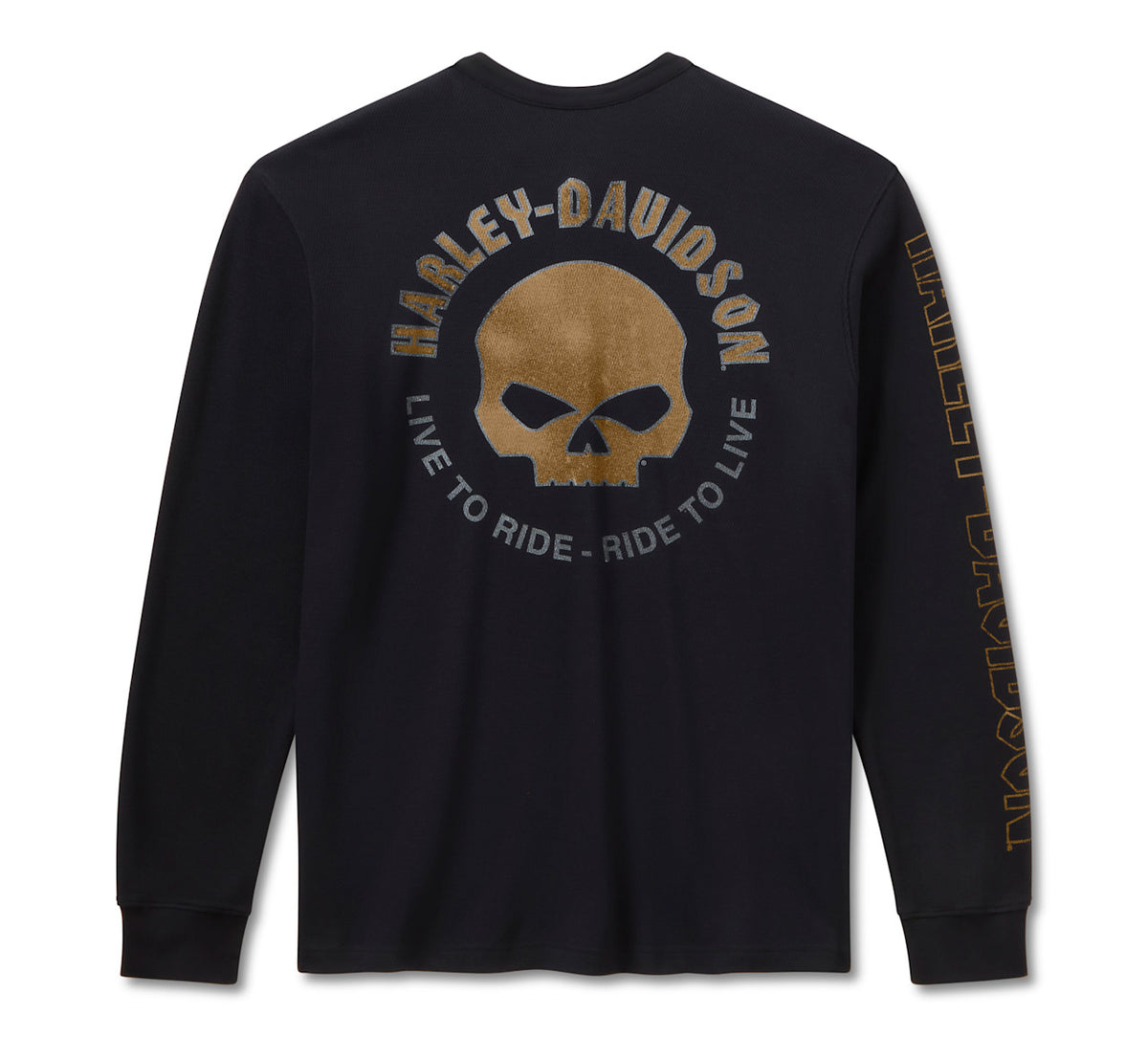 Maglia termica Henley da uomo Willie G Dark Custom