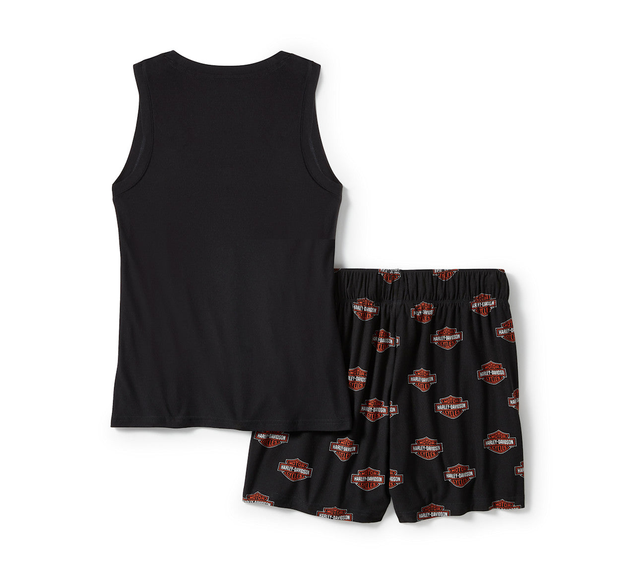 Set pigiama Bar & Shield con pantaloncino corto