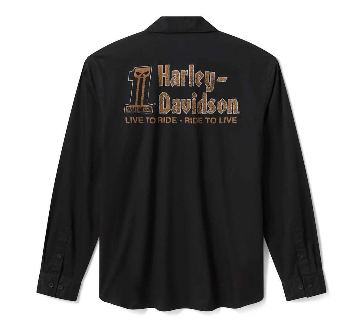 Camicia da meccanico da uomo Willie G Dark Custom