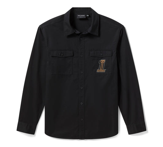 Camicia da meccanico da uomo Willie G Dark Custom