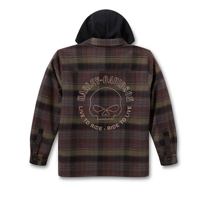 Giacca-camicia con cappuccio Harley-Davidson® Willie G Dark Custom