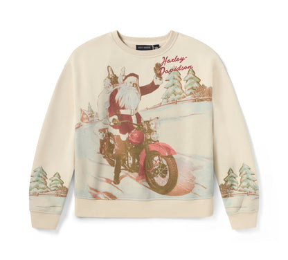 Maglia da donna a girocollo Harley Holidays