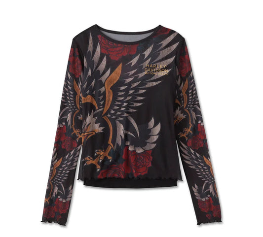 Top In Maglia A Rete Tattooed