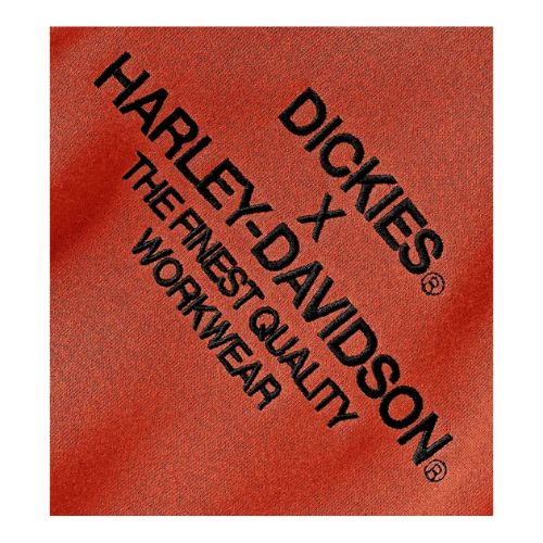 Felpa Dickies x H-D Eagle Hoodie Orange