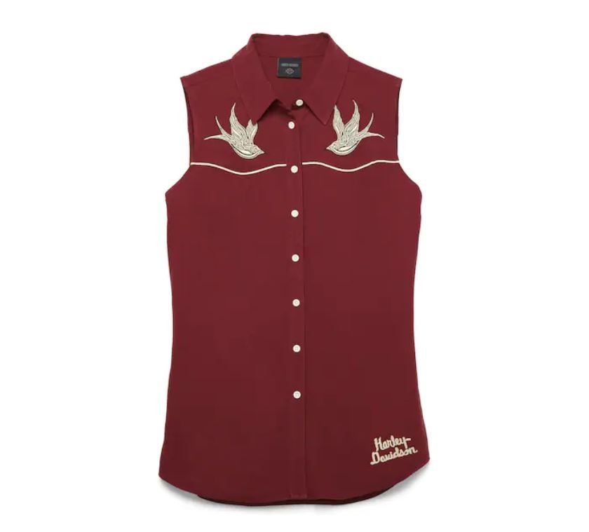 Camicia smanicata Red