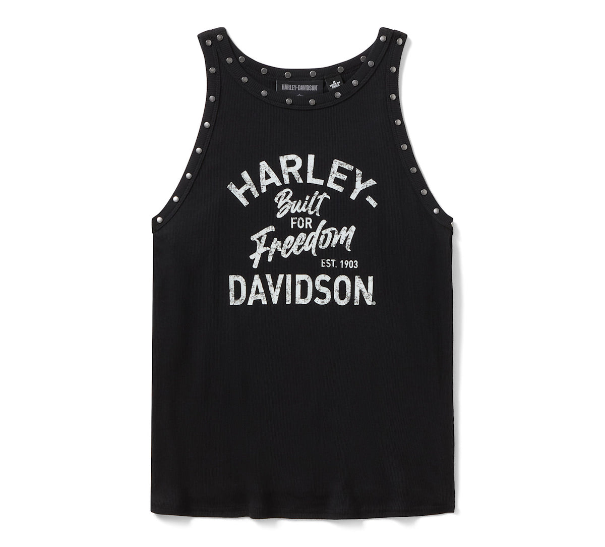 Canotta da donna H-D American Classic con borchie - Harley Black