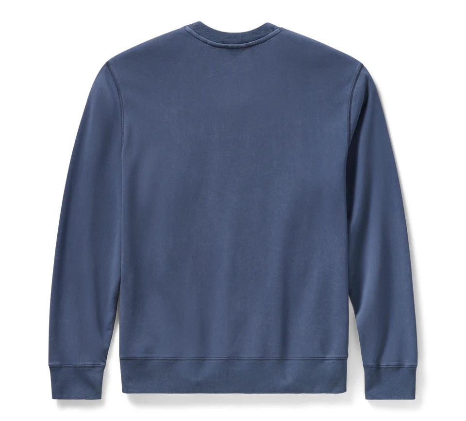 FELPA GIROCOLLO H-D® WASHED DA UOMO