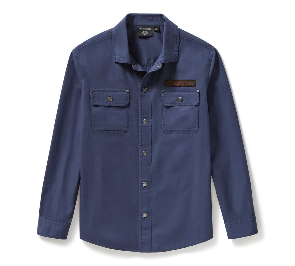 OVERSHIRT IN TWILL WORKING MAN DA UOMO