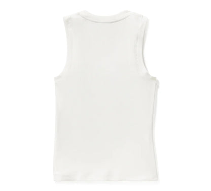 Canotta a coste Serpent Rose Bling - Cloud Dancer