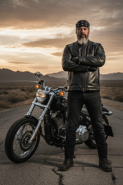 HARLEY DAVIDSON Giacca di pelle Murray da uomo