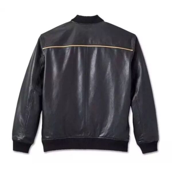 Bomber in pelle 120th Anniversary da uomo