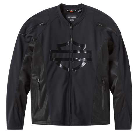 Giacca da moto Harley-Davidson Defiance Armored nera
