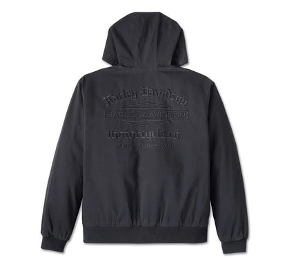 Giacca con cappuccio Bar & Shield Workwear - Harley Black