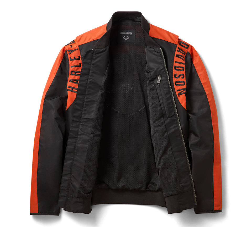Giacca bomber da uomo HD Mainstreet in nylon