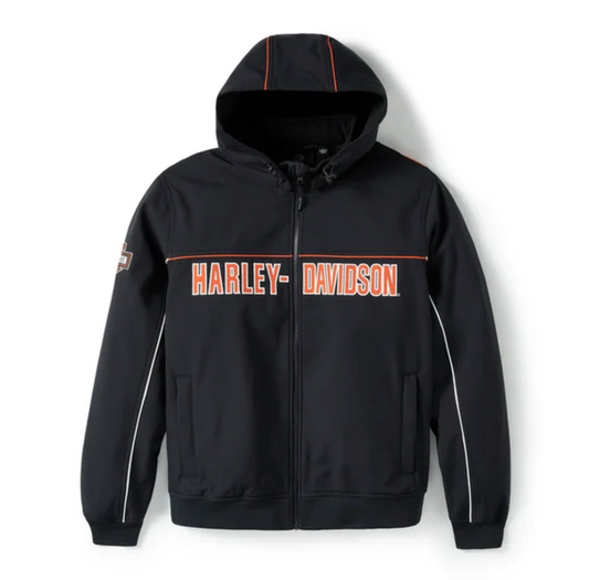Giacca Idrorepellente Softshell Harley Black