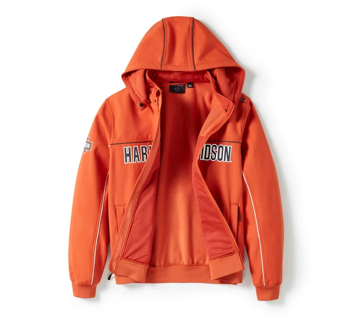 Giacca Idrorepellente Softshell Vintage Orange