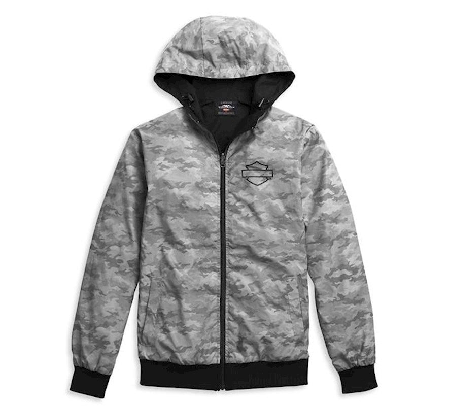 Giacca Reversibile Camouflage Reflective da uomo