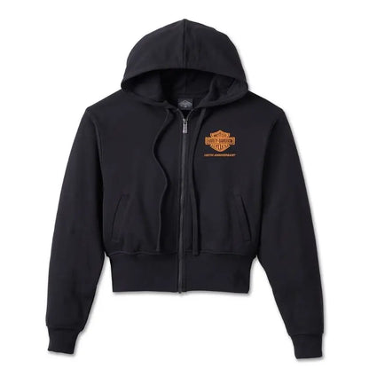 Felpa con cappuccio e zip 120° Anniversario