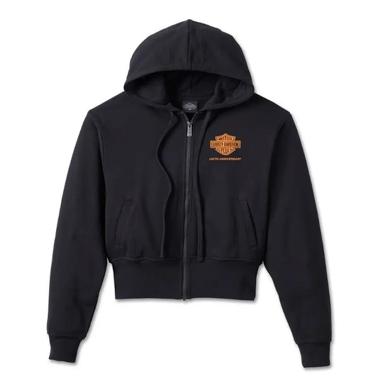 Felpa con cappuccio e zip 120° Anniversario