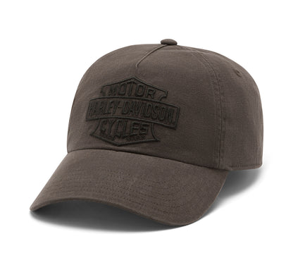 Cappellino regolabile da uomo H-D American Classic Switchback - Nero oliva