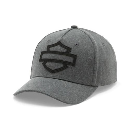 Cappellino Regolabile Switchback con Bar and Shield – Gray