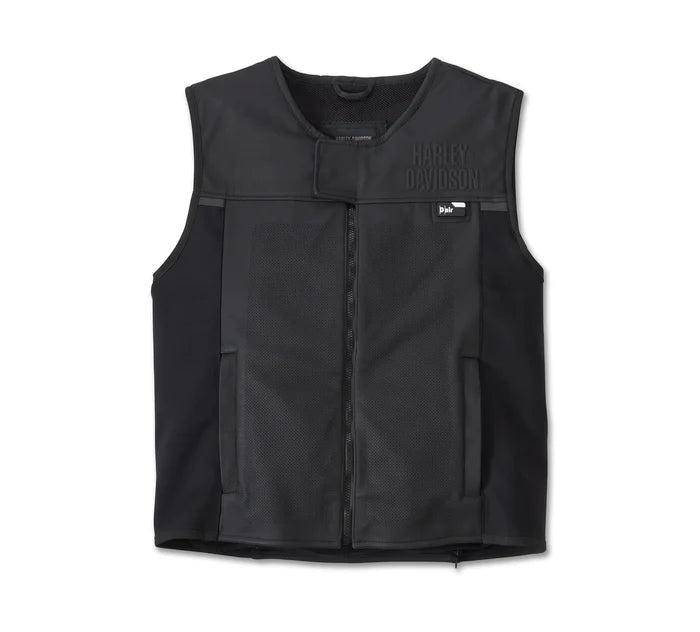 Gilet Uomo Air Bag Leather Harley Davidson