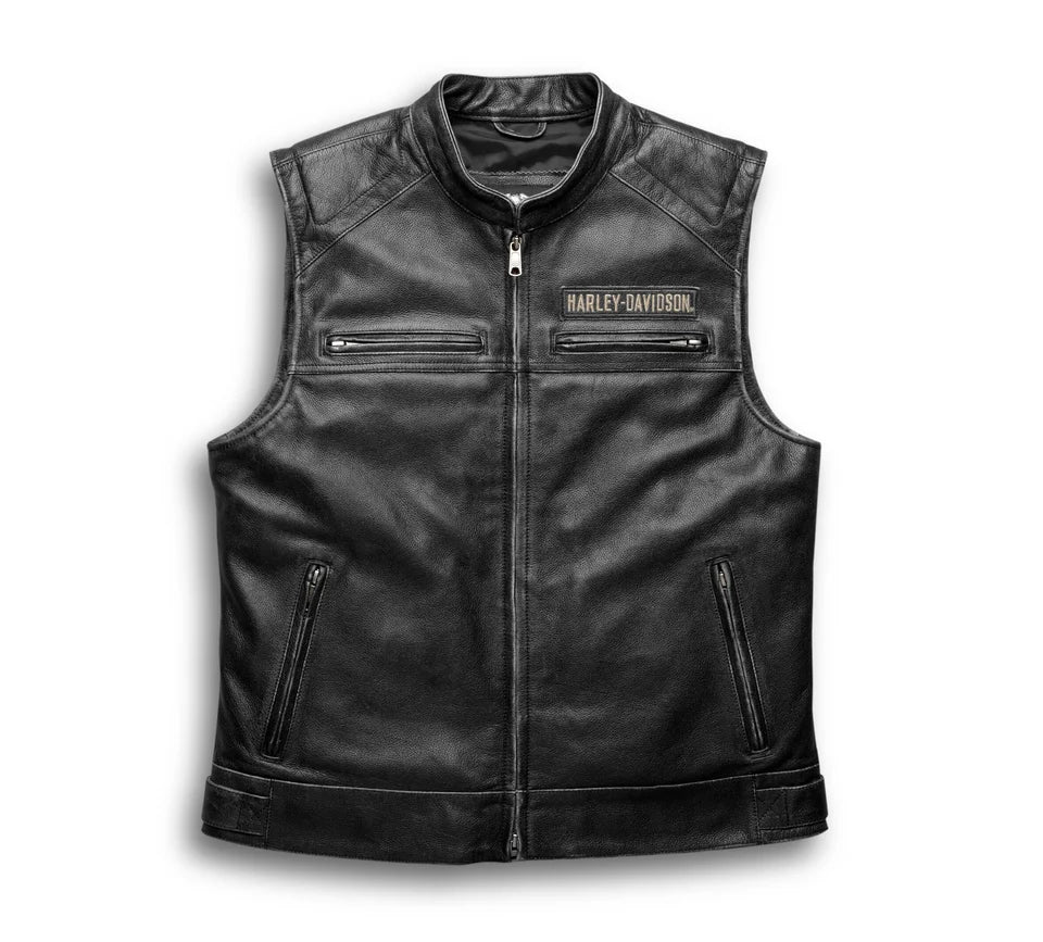 Gilet in pelle Passing Link