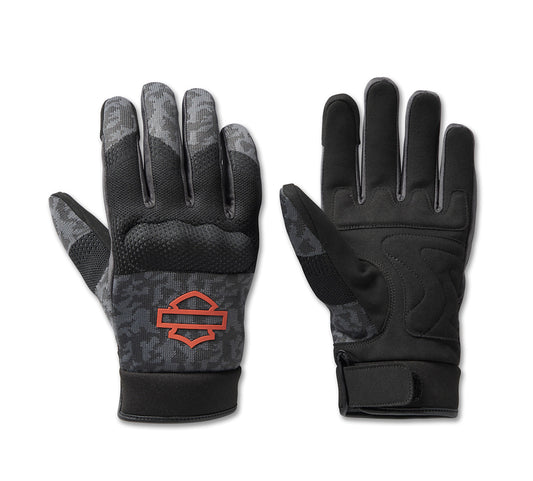 Guanti Dyna Knit Mesh da uomo - Camo - Blackened Pearl