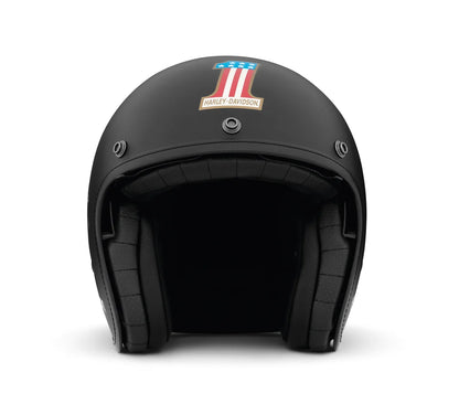 Casco 3/4 X14 Classic N.1 con visiera parasole