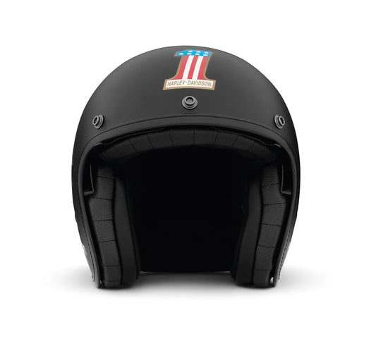 Casco 3/4 X14 Classic N.1 con visiera parasole