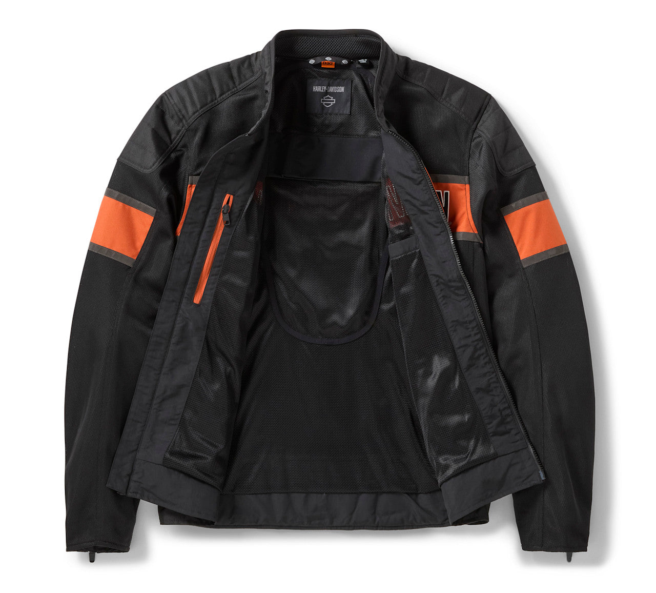 Giacca da moto da uomo HD Trenton in rete Colorblock