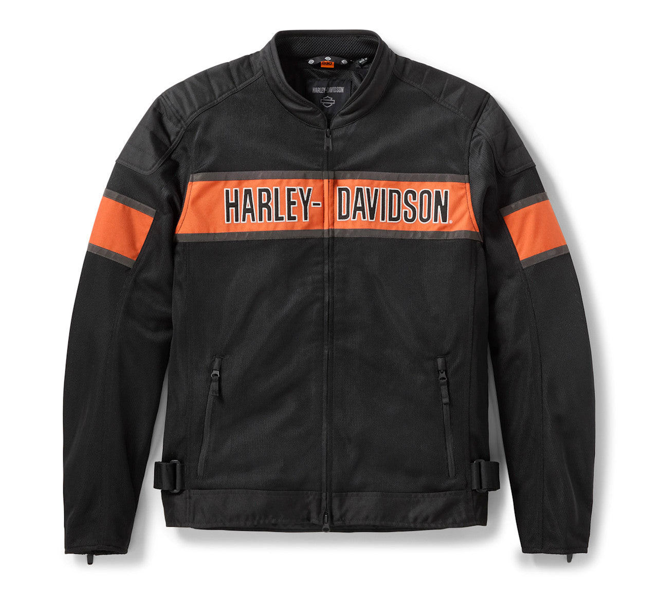Giacca da moto da uomo HD Trenton in rete Colorblock