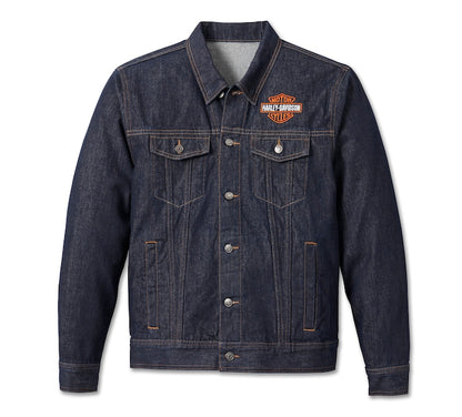 Giacca in Denim da uomo Dark Blue