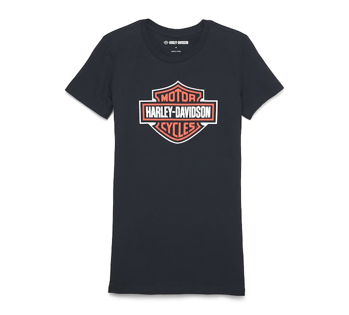 T-Shirt Bar & Shied Harley-Davidson - Nera