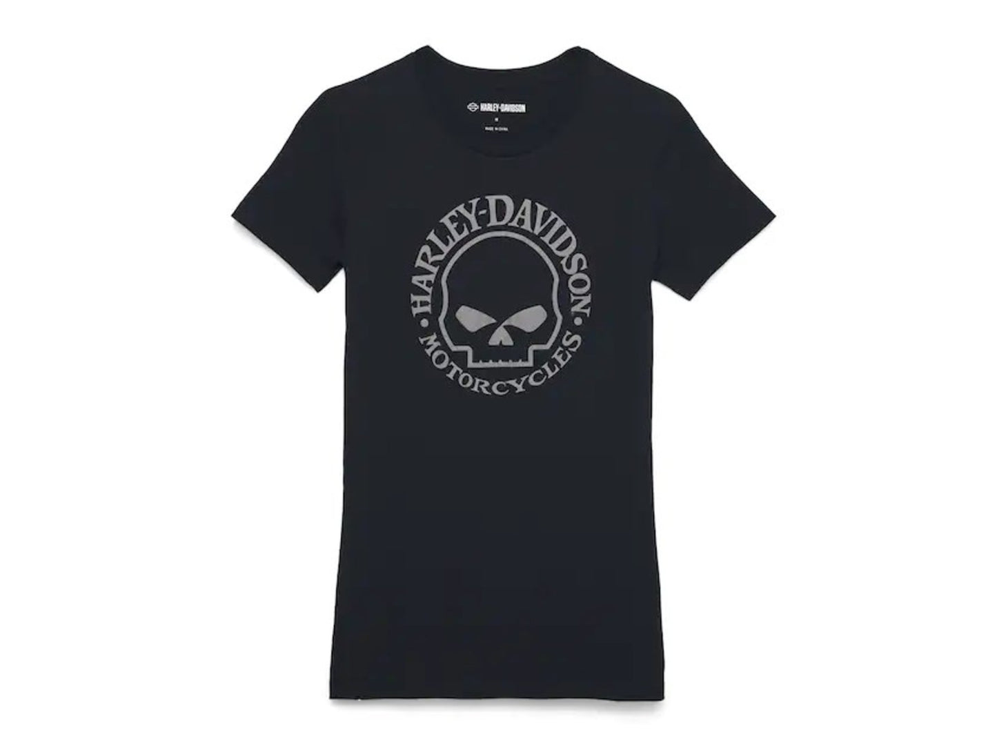 T-shirt Willie G Skull - nera