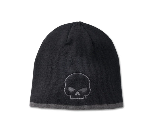 Willie G® Skull Knit Beanie Willie G® Skull Knit Beanie - Black Beauty