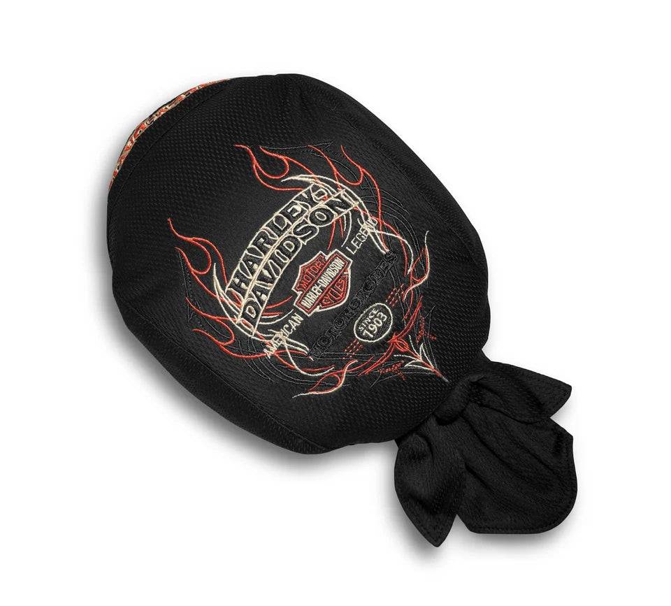 Copricapo Flames Quick Dry Skull da uomo