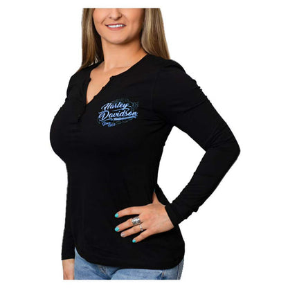 Maglia manica lunga H-D Torino Unveil da donna