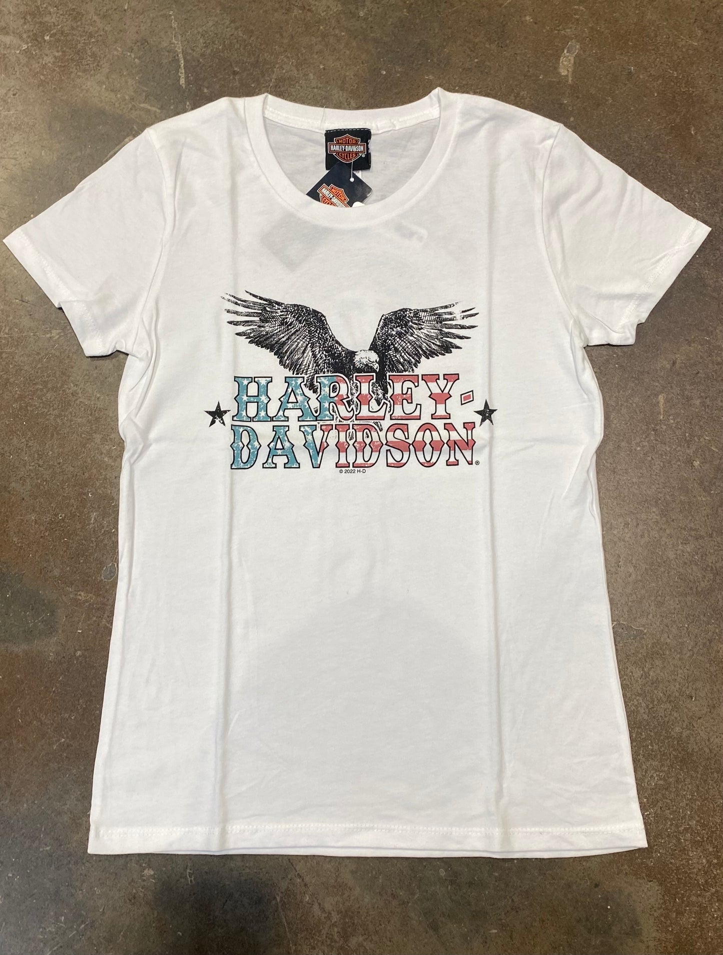 T-Shirt H-D Torino Eagle Tattered