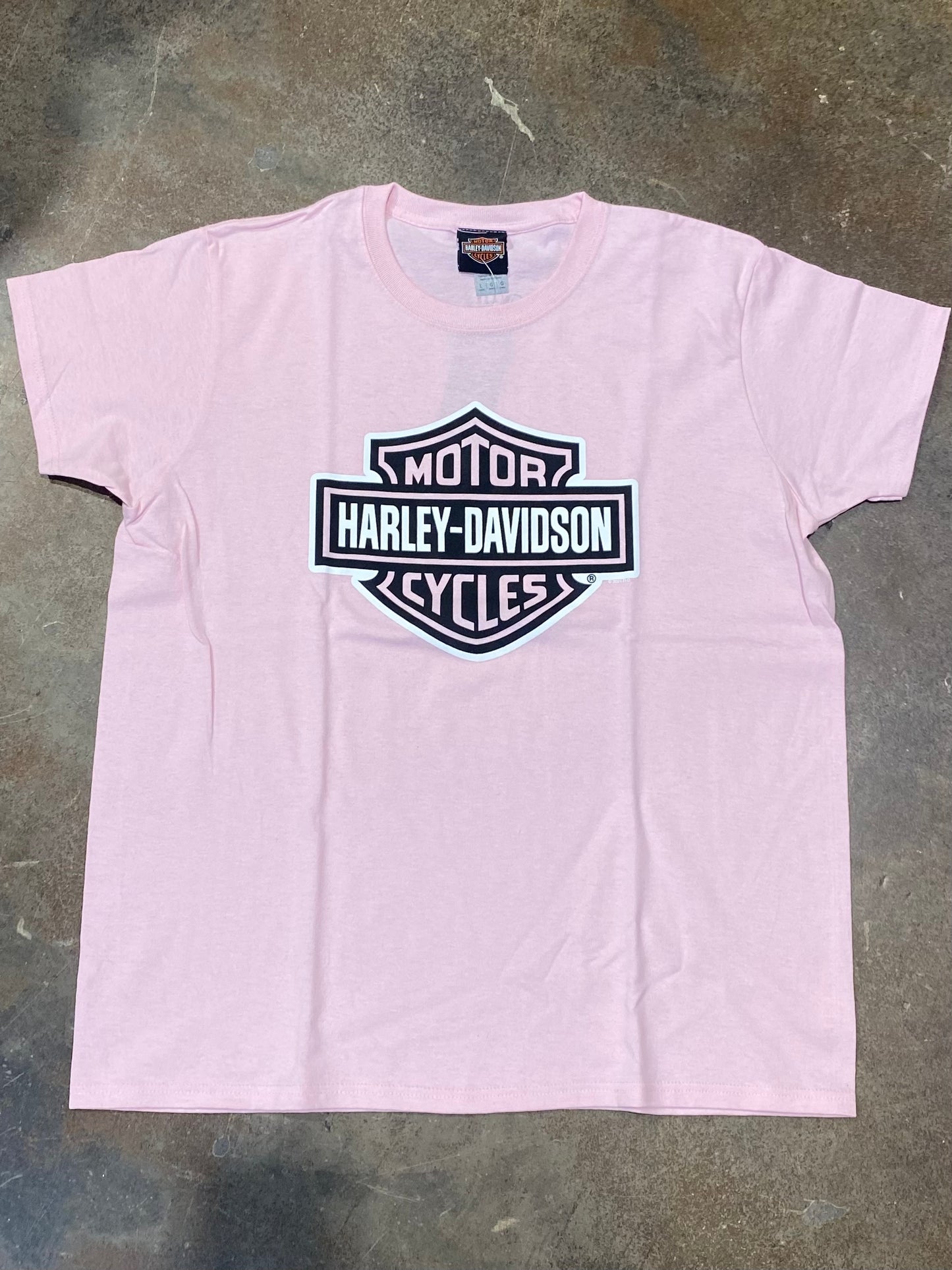 T-Shirt H-D Torino Pink B&S