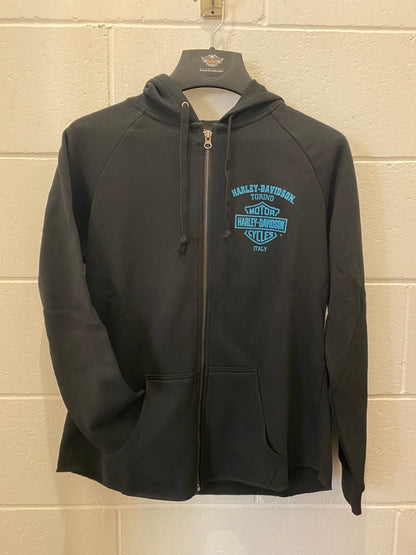 Felpa con cappuccio H-D Torino Dragon Wings da donna