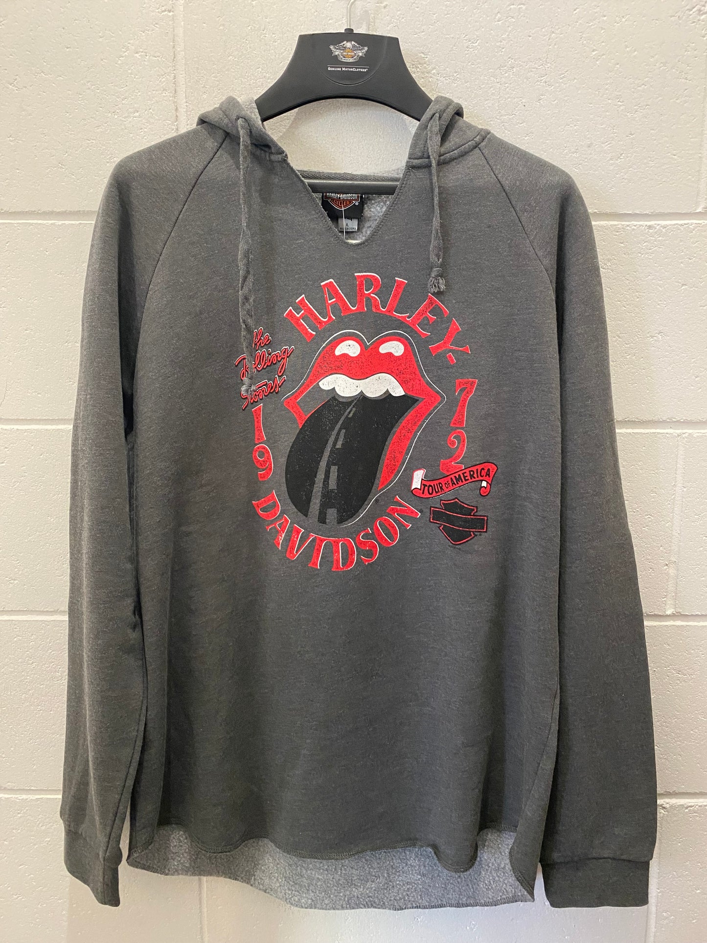 Felpa con cappuccio Highway Rolligs Stones X Harley-Davidson da donna