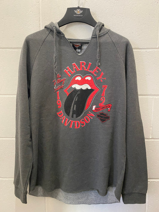 Felpa con cappuccio Highway Rolligs Stones X Harley-Davidson da donna