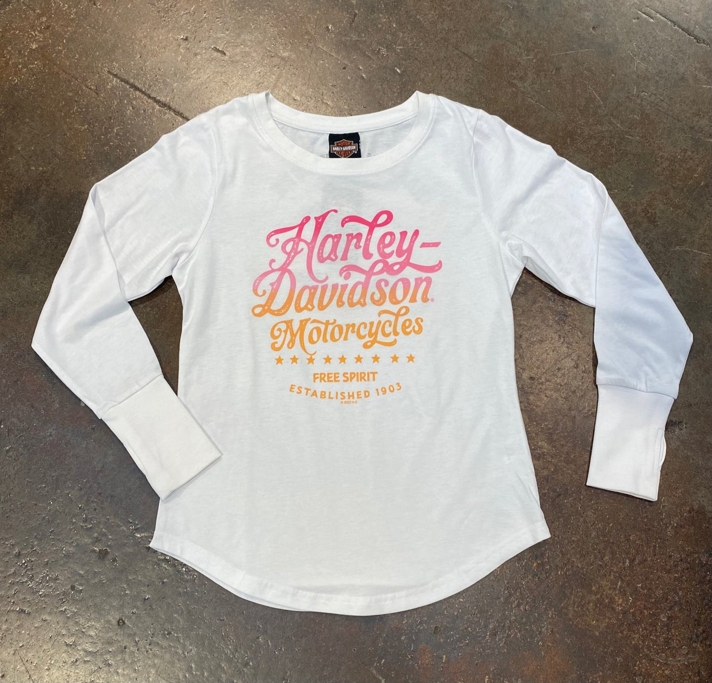 Maglia manica lunga H-D Torino Zest da donna