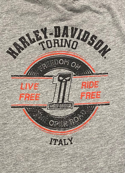 T-Shirt H-D Torino Full Circle da donna