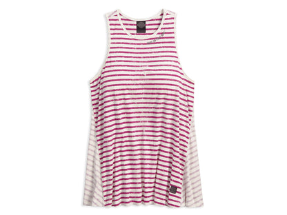 Canotta Reverse Print Tank da donna