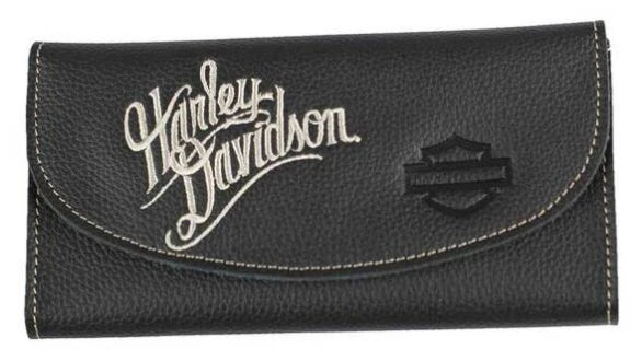 Harley-Davidson portafoglio donna trifold